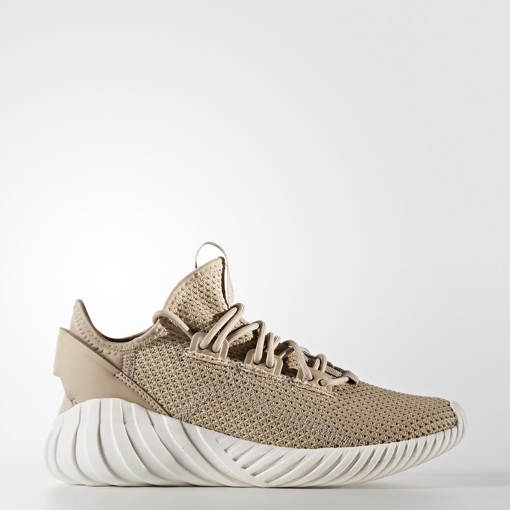 Adidas Tubular Doom Sock - Originals για αγορια - Μπεζ/Χακί/Χακί/Ασπρα,Μέγεθος: EU 27 – 39 1/3 (491H